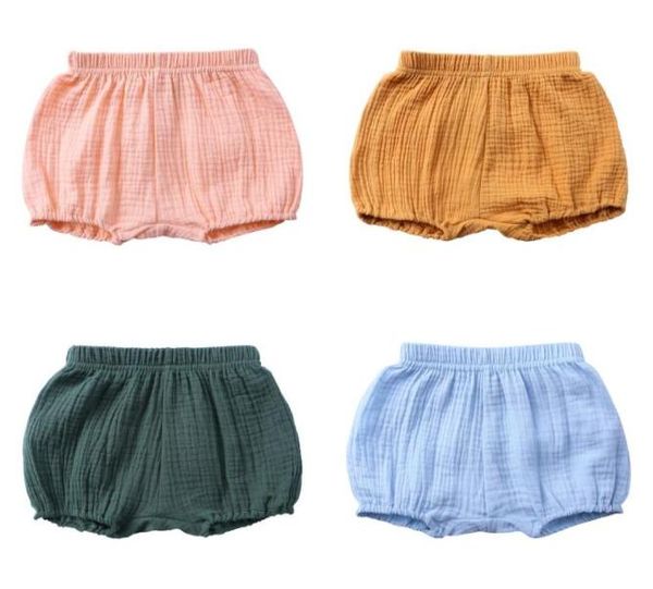 

kid clothing baby short pants solid color cotton linen wrinkle summer boy girl babies kids clothes children shorts 8 3sk l22587278, Black