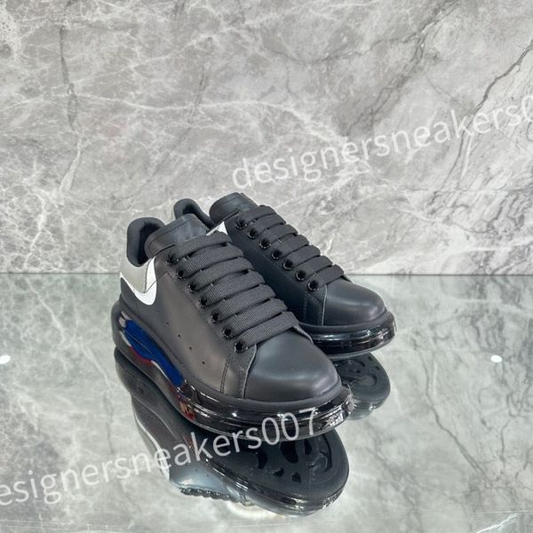 

new luxury designer shoes sprint runner sneakers men women casual leather outdoor alexander shoes low pink trainers xsd221118, Black