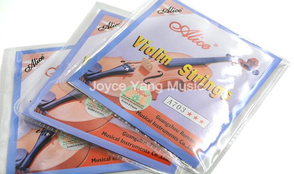 

3 sets alice a703 violin strings 4 strings stainless steel core stringswhite bronze wound strings 1st4th 7094646