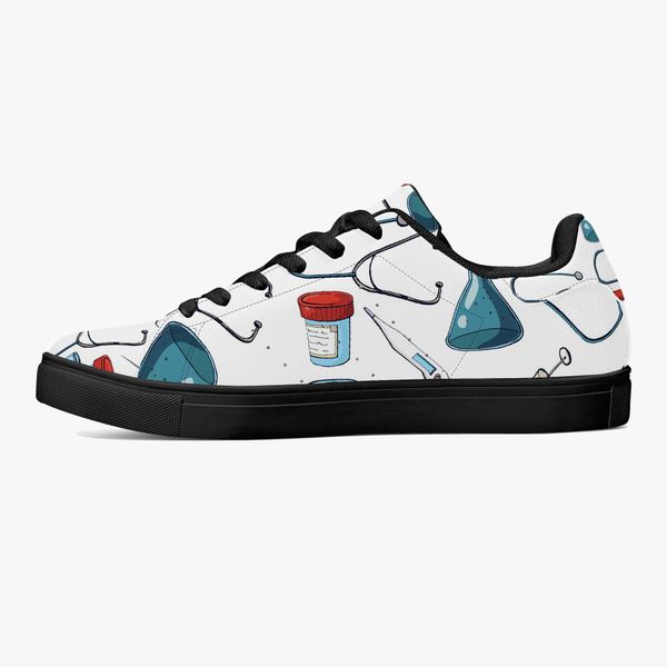 

Custom pattern Diy Shoes mens womens Mixtures thermometer stethoscope sports trainers sneakers 36-48