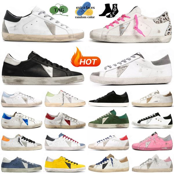 

casual shoes for men women designer sneakers platform shoes black white leather suede pink green grey mens womens gold goose outdoor sports