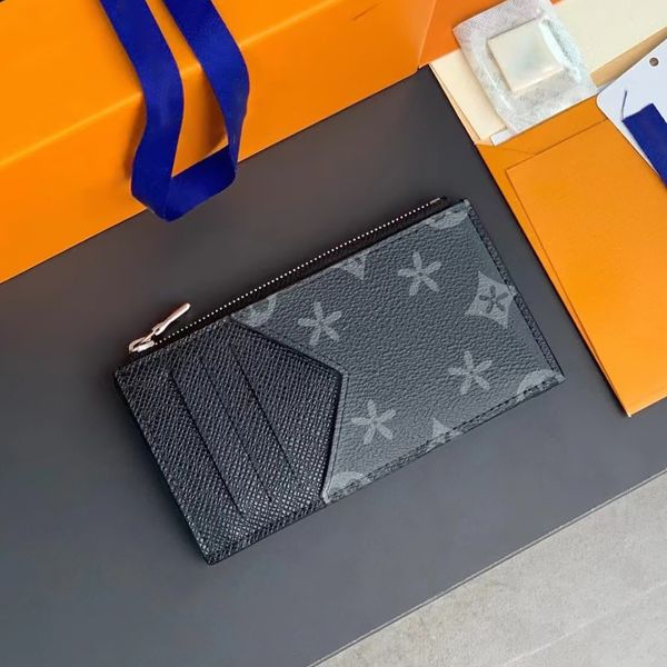 

advanced luxurys designers fashion men women's coin card card holders mini wallets leather totes foums black monagram fashion lambskin, Brown;gray