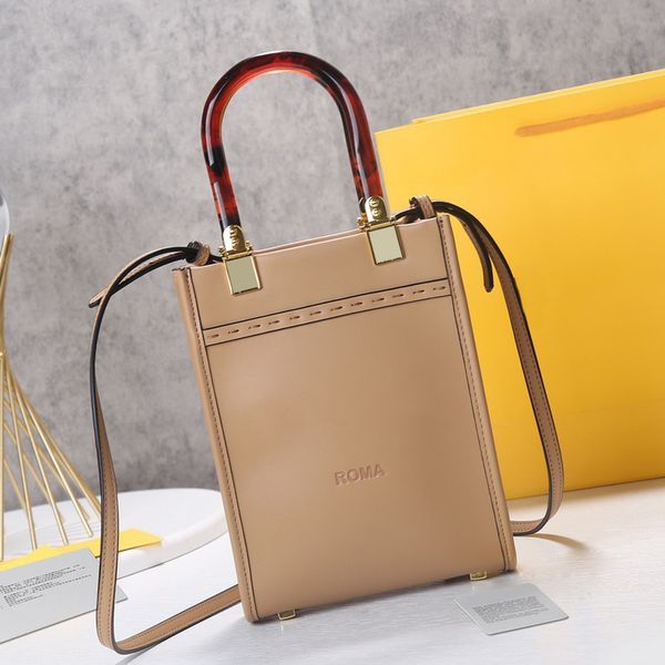 

mini wallets tote bag designer roma cross body clutch square bag luxurys genuine leather shoulder pochette bags handbag fendace womens men s