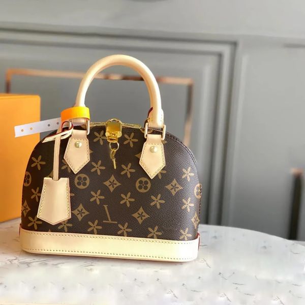 

handle m53152 alma bb shoulder bag pochette pm mm cross body clutch bags womens mens luxury purses lock catch tote bags n41221 genuine leath