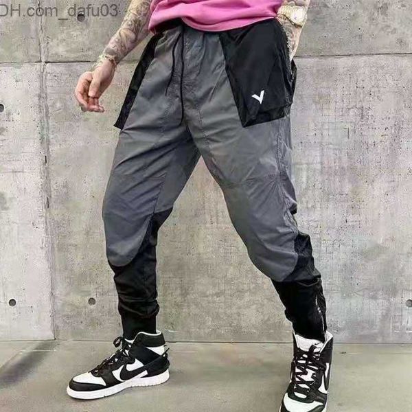 

men's pants mens pants designer long pant men jogger thin print letter loose-fitting sports casual trousers z230720, Black
