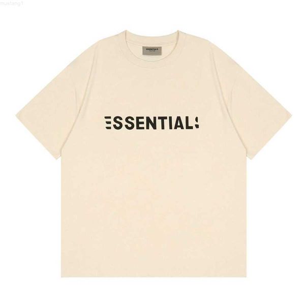 

21ss designer tide t shirts chest letter laminated print short sleeve high street loose oversize casual t-shirt 100% pure cotton for men an, White;black