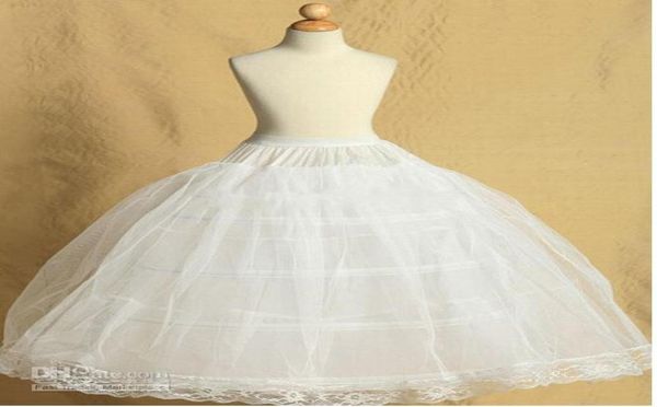 

wedding party child ball gown petticoat for flower girl dress6337694, White