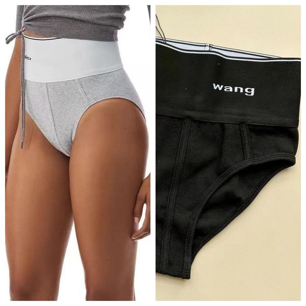 

designer panties cotton high waist summer brief women letter elastic heathy underwear girls natural color lady underwear cotton vintage, Black;pink
