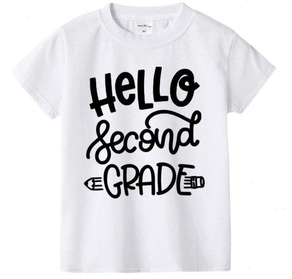 

hello first grade kids back tshirts to school tee day of shirt 1st po prop shirts8526270, Blue