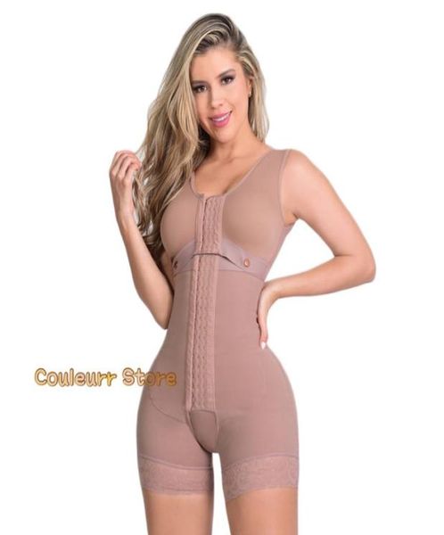 

women039s shapers faja colombiana mujer high compression shapewear with hook and eye front closure body shaper adjustable bra s2190334, Black;white