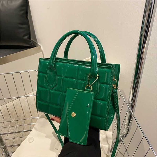 

totes fashion women's bag 2023 new lacquered embossed purses and handbags summer casual quality cross-body bags for women designer bags