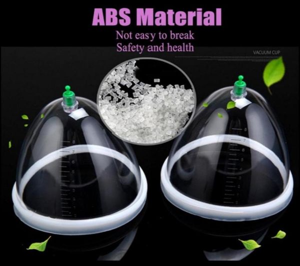 

large vacuum suction cups breast pump buttocks enhancement bust care lift firming cans rich buttocks muscle stimulator massager4141668