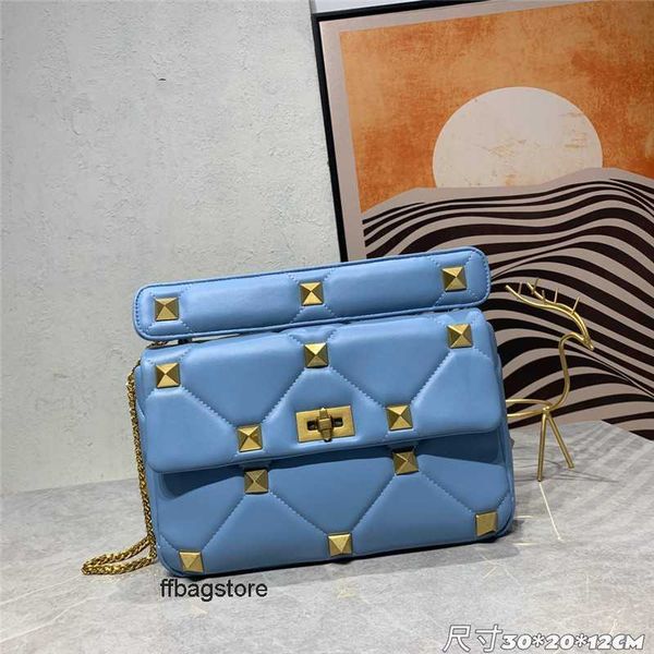 

evening outdoor chain women lady purse large bag sheepskin fashion valentinoz bags one shoulder real leather handheld small square et5j