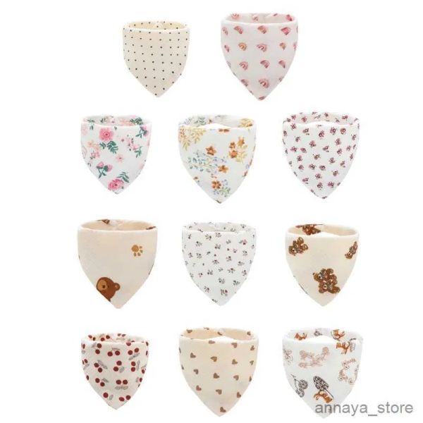 

bibs cloths cute baby bibs comfortable cotton feeding bibs shower gift r230628 gxe