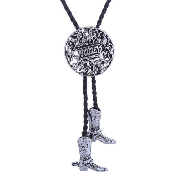 

bolo ties western bull rider bolo tie hkd230719, Red