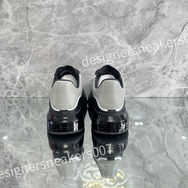 

2023 new luxury designer shoes sprint runner sneakers men women casual leather outdoor alexander shoes low pink trainers xsd221118, Black