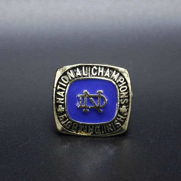 

ncaa 1949 notre dame university championship ring customized, Golden;silver