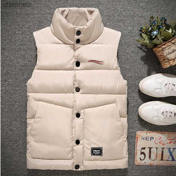 

men's vests casual fashion jacket tyle real feather down winter vest bodywarmer advanced waterproof fabric plus size womens clothing t2, Black;white