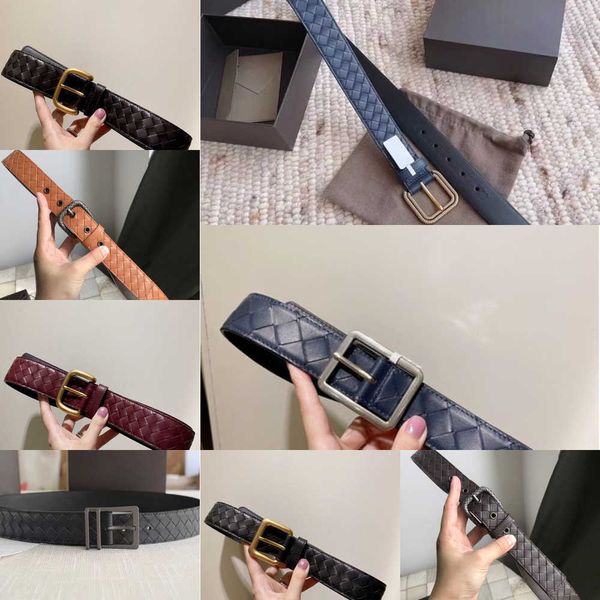 

luxury design belt men belts for mens and women braided cowhide designer classic leisure men's leather needle buckle belt gold buckle b, Silver