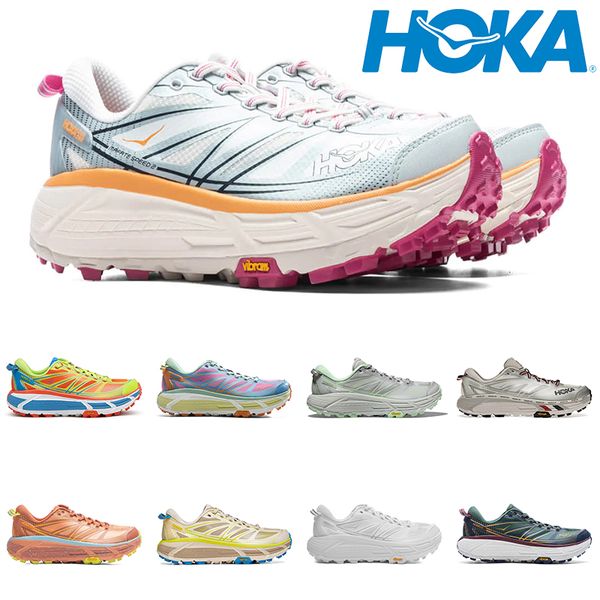 

hoka one one mafate speed 2 white ice flow mountain view flame evening primrose cyclamen all aboard origins eggnog outdoor mens trainer