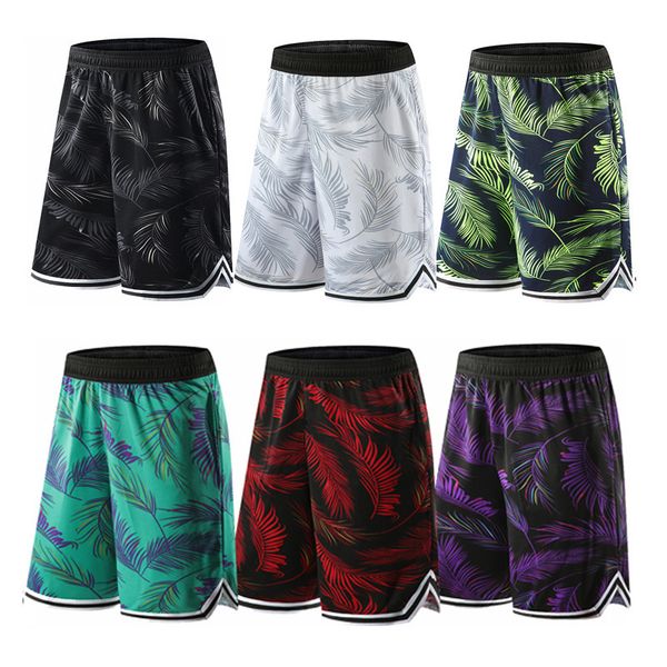 

men's shorts men student basketball sport gym quick-dry workout board shorts for male soccer exercise hiking running fitness football j, White;black