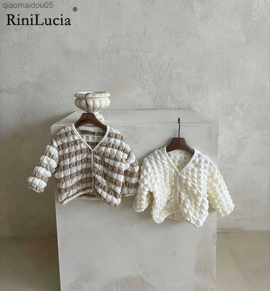 

kids baby coats spring summer toddler babies solid striped solid loose jackets for girls children outwear clothing l230712, Blue;gray