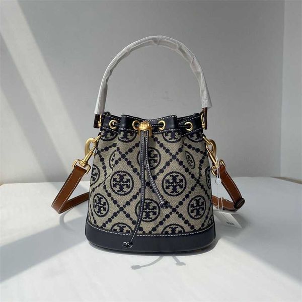 

66% off 2023 new bag designer women's small tb jacquard bucket liu wen same style handbag versatile casual shoulder crossbody bag