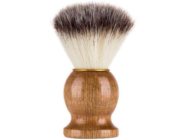 

barber hair shaving razor brushes natural wood handle beard brush for tool men gift mens supply2347569