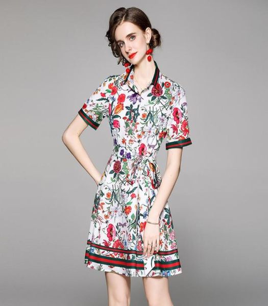 

bow boutique printed dress short sleeve ol summer dress highend fashion sweet lady dresses party dress7750821, Black