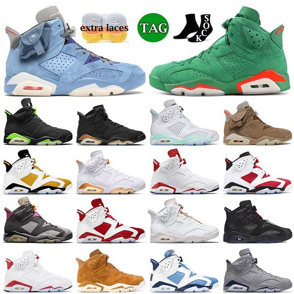 

sports 6 6s basketball shoes jumpman sneakers gold hoops midnight navy sport blue infrared white unc metallic silver tinker hatfield carmine