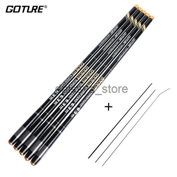 

boat fishing rods goture goldlite carp fishing rod 3.6m 4.5m 5.4m 6.3m 7.2m lake stream 2 8 power high carbon telescopic hand fishing rod x0