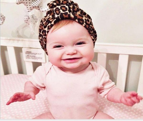 

baby folded flower fashion hat childrens new european style pretty leopard hat kids hair accessories4814561, Slivery;white