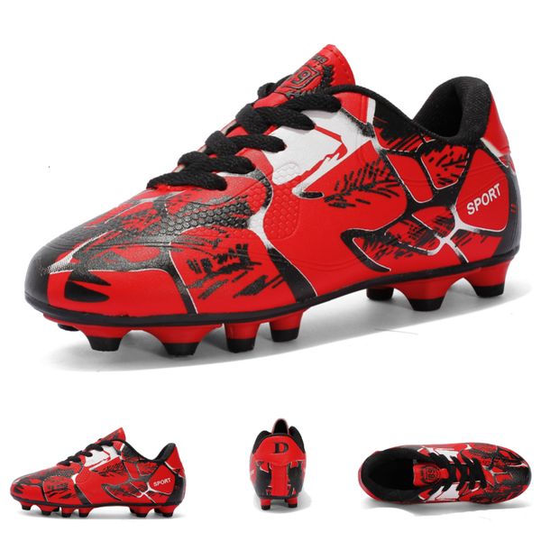 

safety shoes brand high-quality football boots suitable for children teenagers adults cleats tf/fg boys training shoes 230719, Black;brown