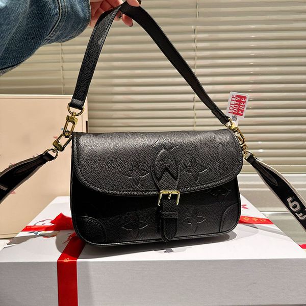 

leather shoulder bag women designer diane handbag crossbody bag