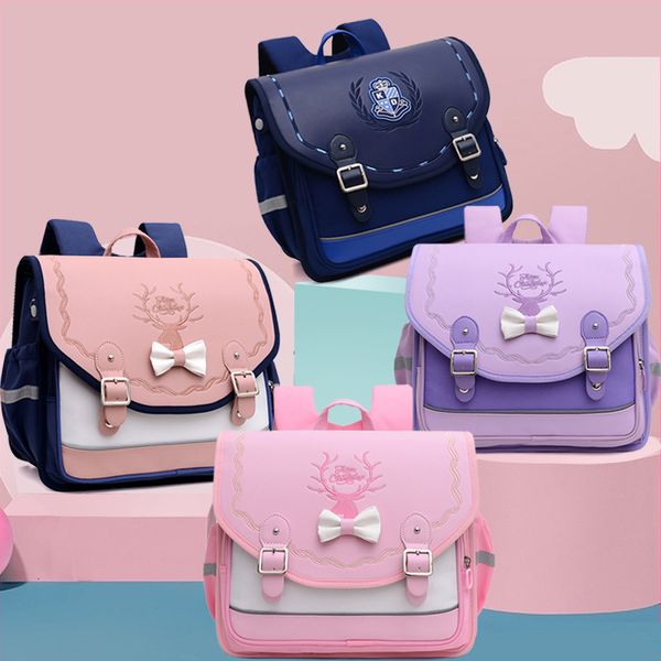 

school bags boys and girls' school bag waterproof large capacity children's backpack lightweight primary school bag fashion childr