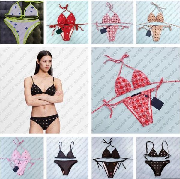 

bikini swimwear classic woman one-piece swimwear designer swimsuit floral summer beach bathing suits for women bikinis backless brand clothe
