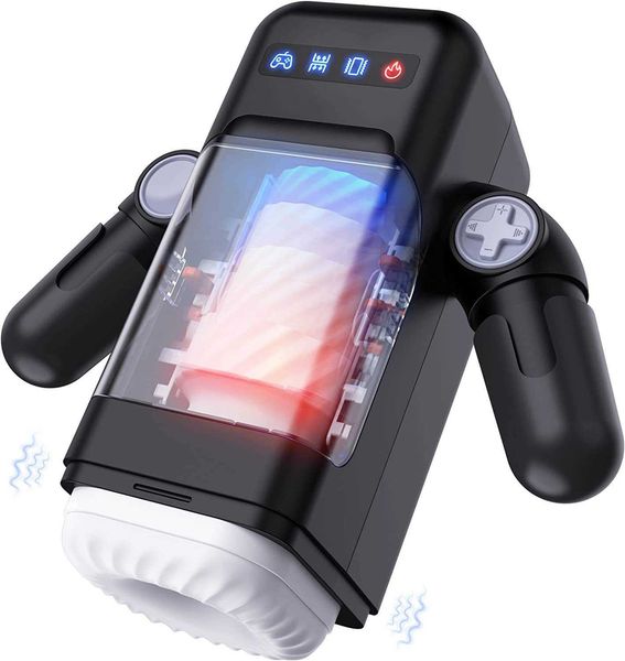 

new fully automatic pronunciation robot cup men's telescopic warming