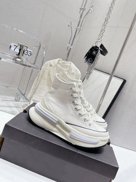 

casual shoes 2023 spring and summer the latest zigzag thick sole high casual shoes, Black