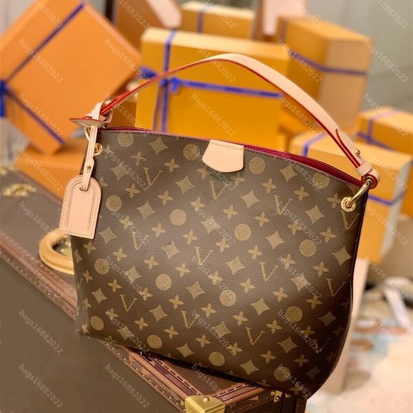 

10a graceful bag women one shoulder crossbody bag designer handbag fashion versatile leather bags louise messenger bag viuton vutton shoppin