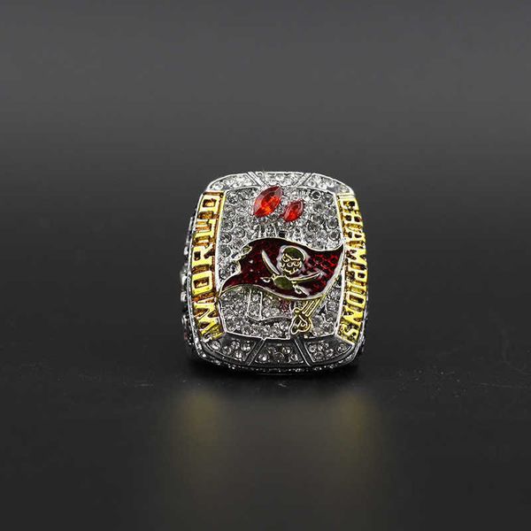 

2020 tampa bay pirate super bowl championship ring square design guess version, Silver