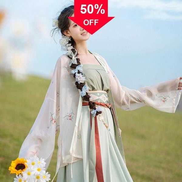 

stage wear summer chinese traditional costume hanfu women fairy dress song dynasty princess clothing oriental tang dresses dwy3906, Black;red