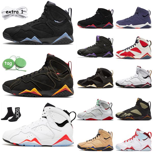 

basketball shoes jumpman 7 for mens 7s chambray white infrared black olive cardinal trophy room citrus quai z mist ray allens trainers sport