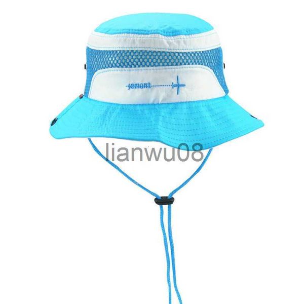 

caps hats boys and girls outdoor summer sunhat cowboy hat curling baby fisherman hats 11657 x0810, Yellow