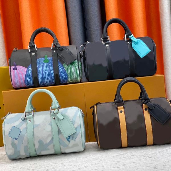 

pillow bag men bag man tote bag designer mini duffel bags luxury canvas leather utdoor travel bag women shoulder bag water droplet inkjet pr