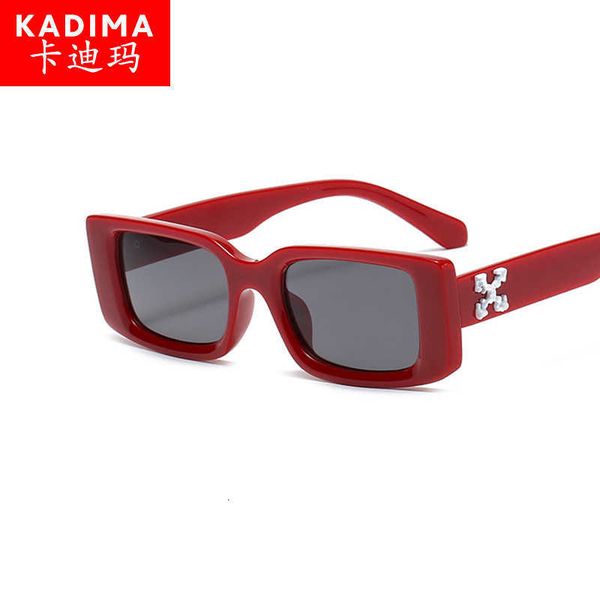 

2021 new fashion snowflake sunglasses personalized street sprintedffts, White;black