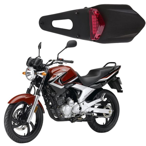 

universal motorcycle back splash guard led taillight mount rear fender lightweight easy to install with low energy consumption z