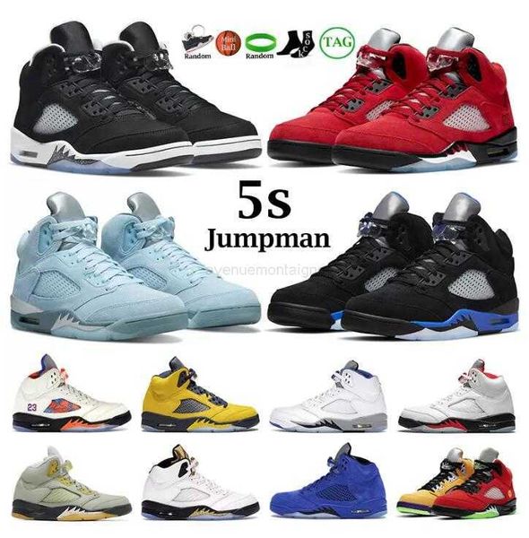 

5s basketball shoes men jumpman 5 racer blue bluebird moonlight raging red stealth 2.0 alternate grape what the anthracite metallic mens spo