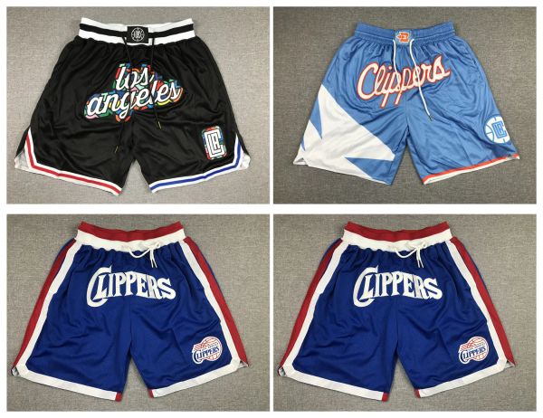 

clipper basketball short hip pop running pant with pocket zipper stitched red black white size s-xxl