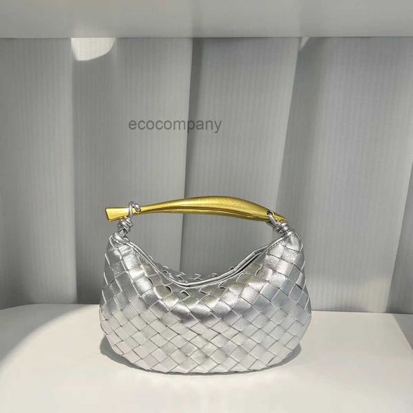 

woven designer sardine bag new handbag small design dumpling tidy leisure versatile real leather 6dsv