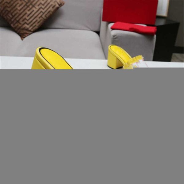 

fashion sandals luxury design women high heel leather letter wedding party casual slippers 014 valentinolies 0m15, Black